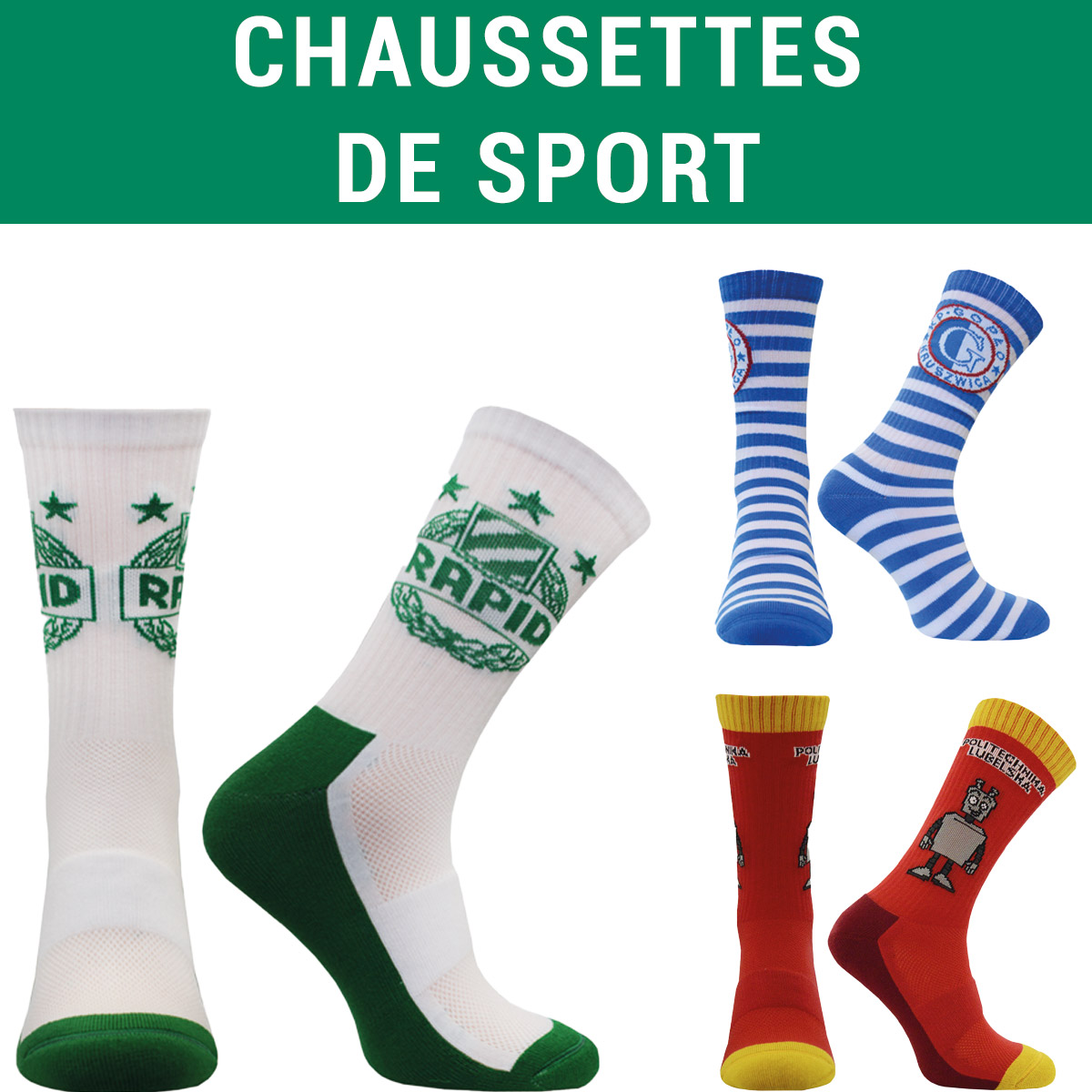 Chaussettes personnalisées